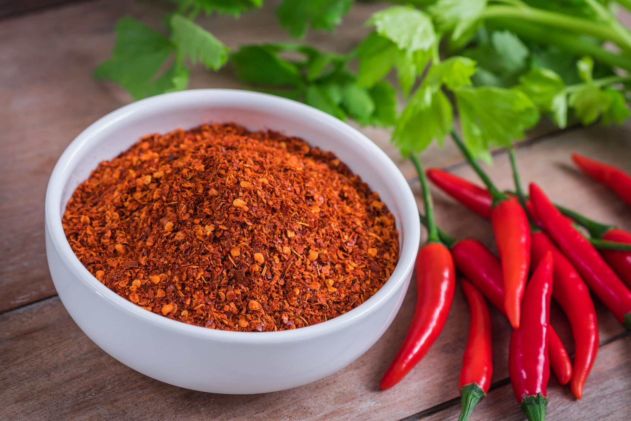 Odrůda: Cayenne, druh: Paprika setá (Capsicum annuum). 