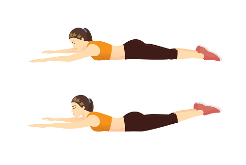 Toto cvičení je velmi účinné pro střed těla. 