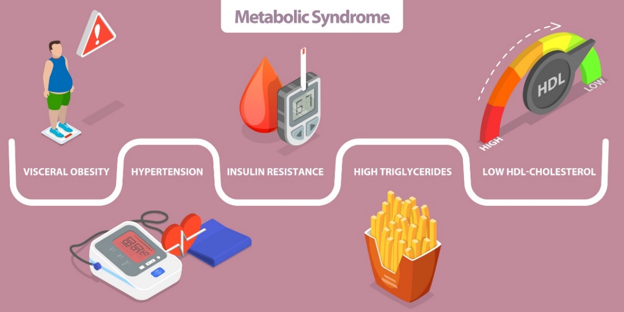 Metabolický syndrom a s ním spojené poruchy