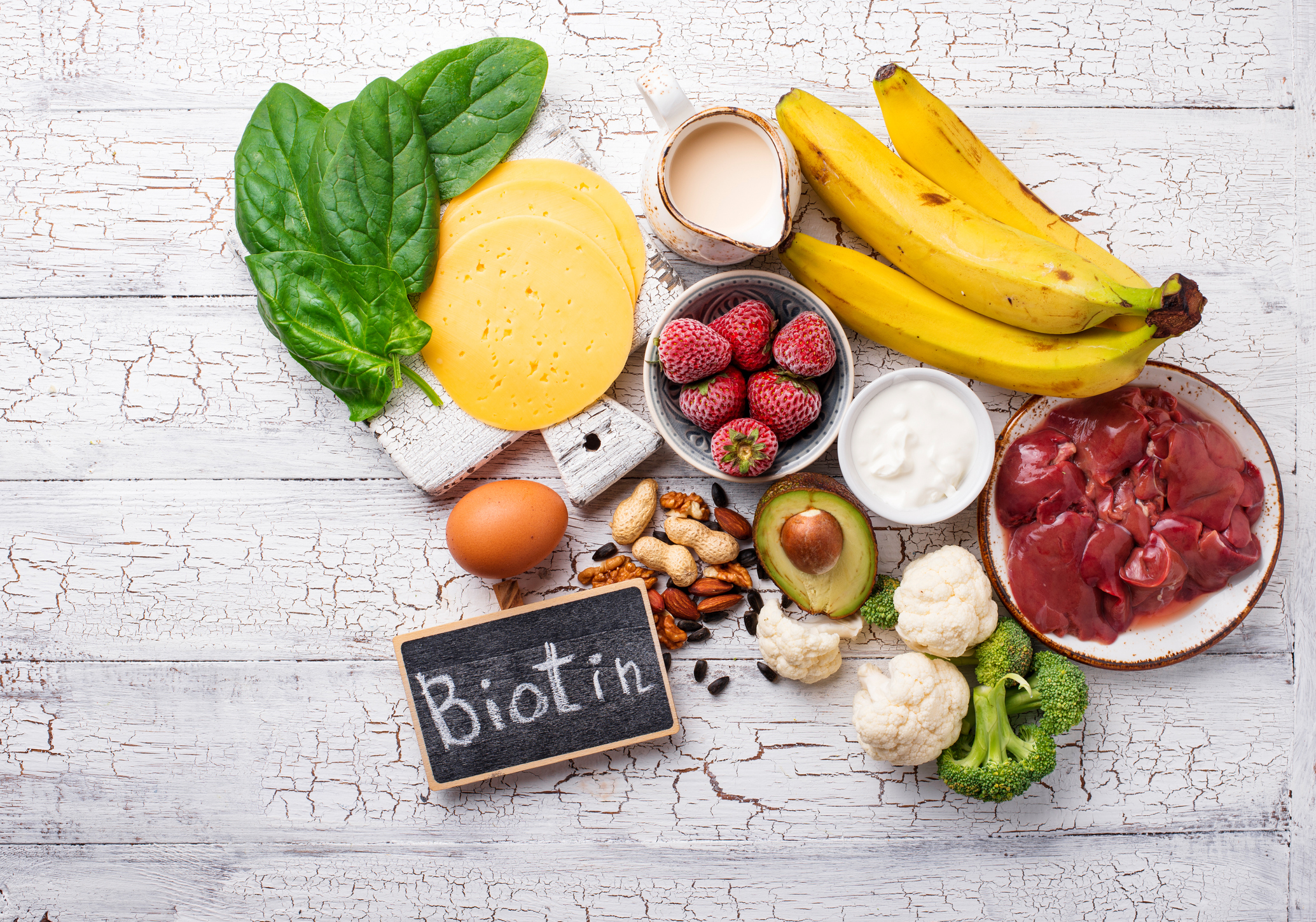 Potraviny, které obsahují biotin