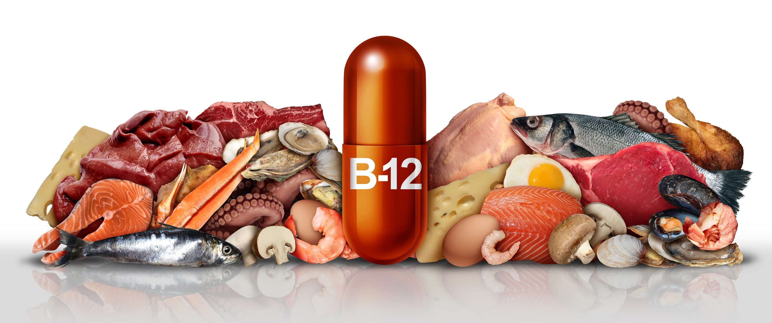 Produkty obsahující vitamin B12