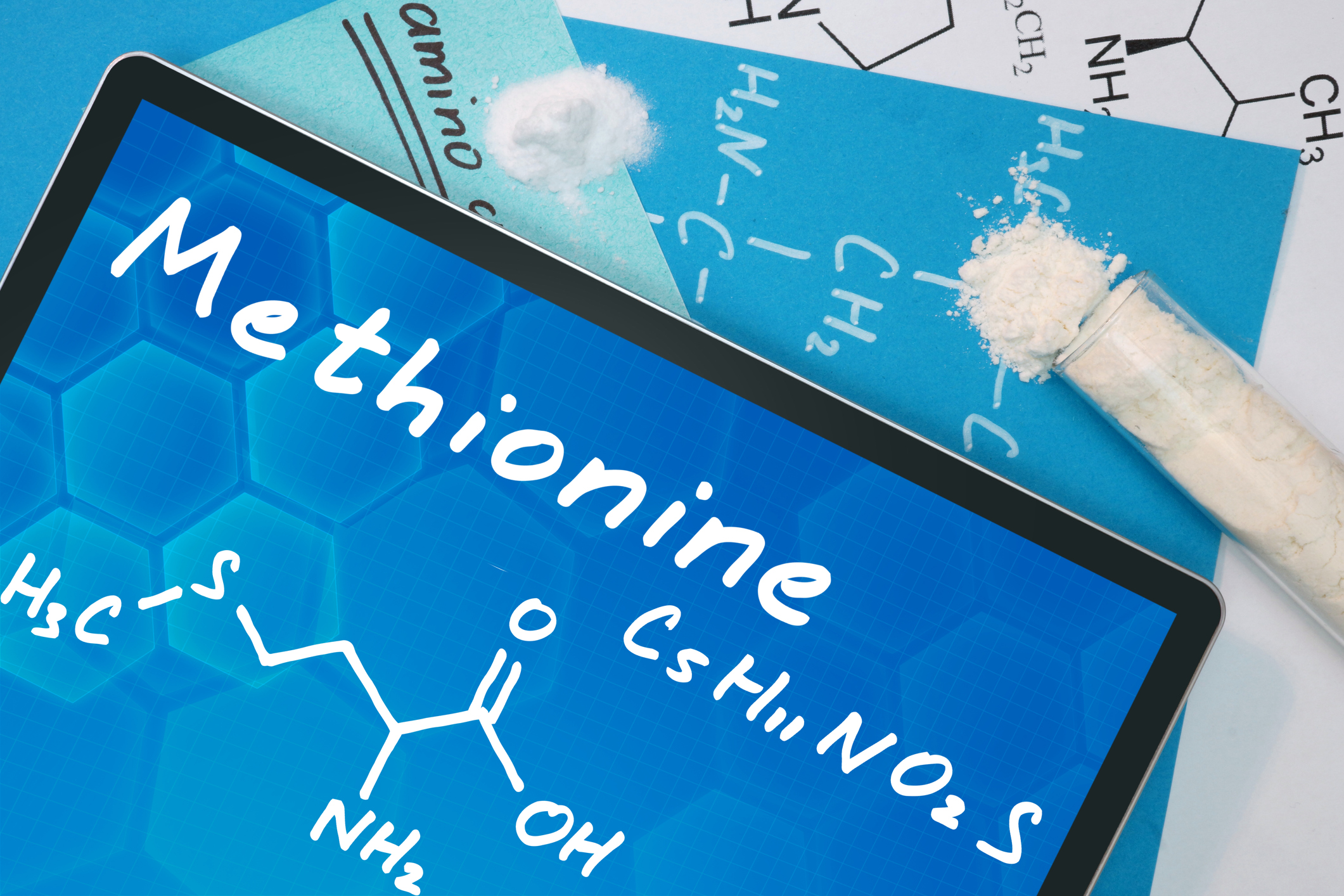 Vzorec methioninu