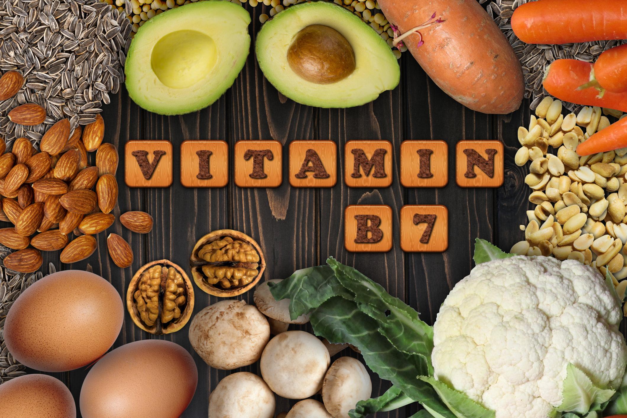 Přírodní zdroje vitaminu B7