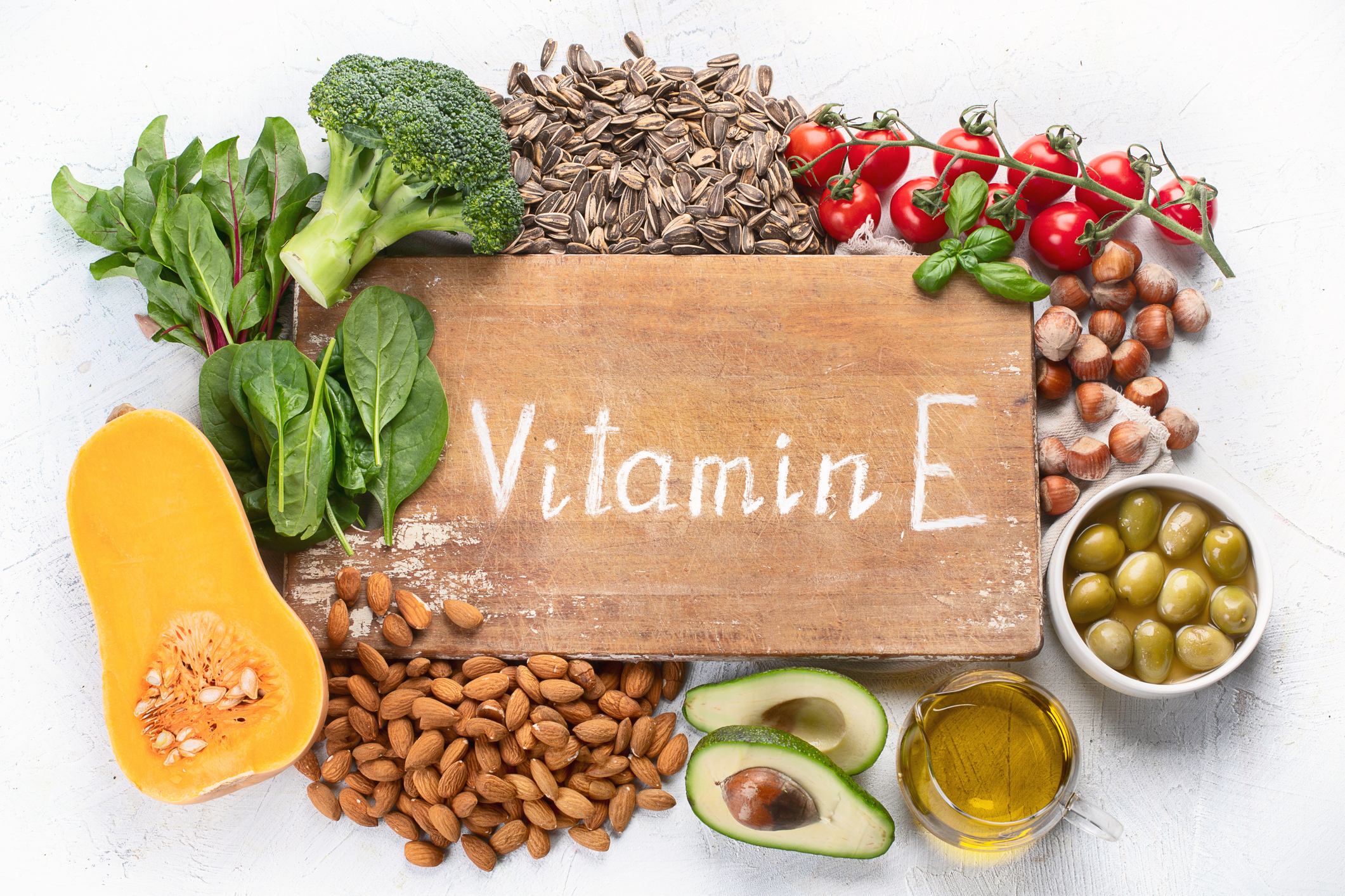 Potraviny bohaté na vitamin E