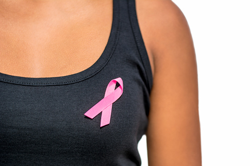 Karcinom prsu označení růžovou stužkou