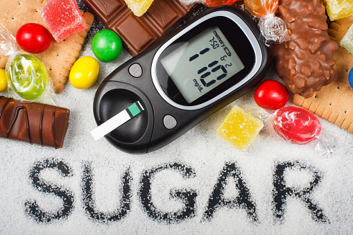 glukometr cukr cukrovinky