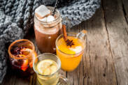 Podzimní horké nápoje pro zahřátí a posílení imunity v chladných dnech